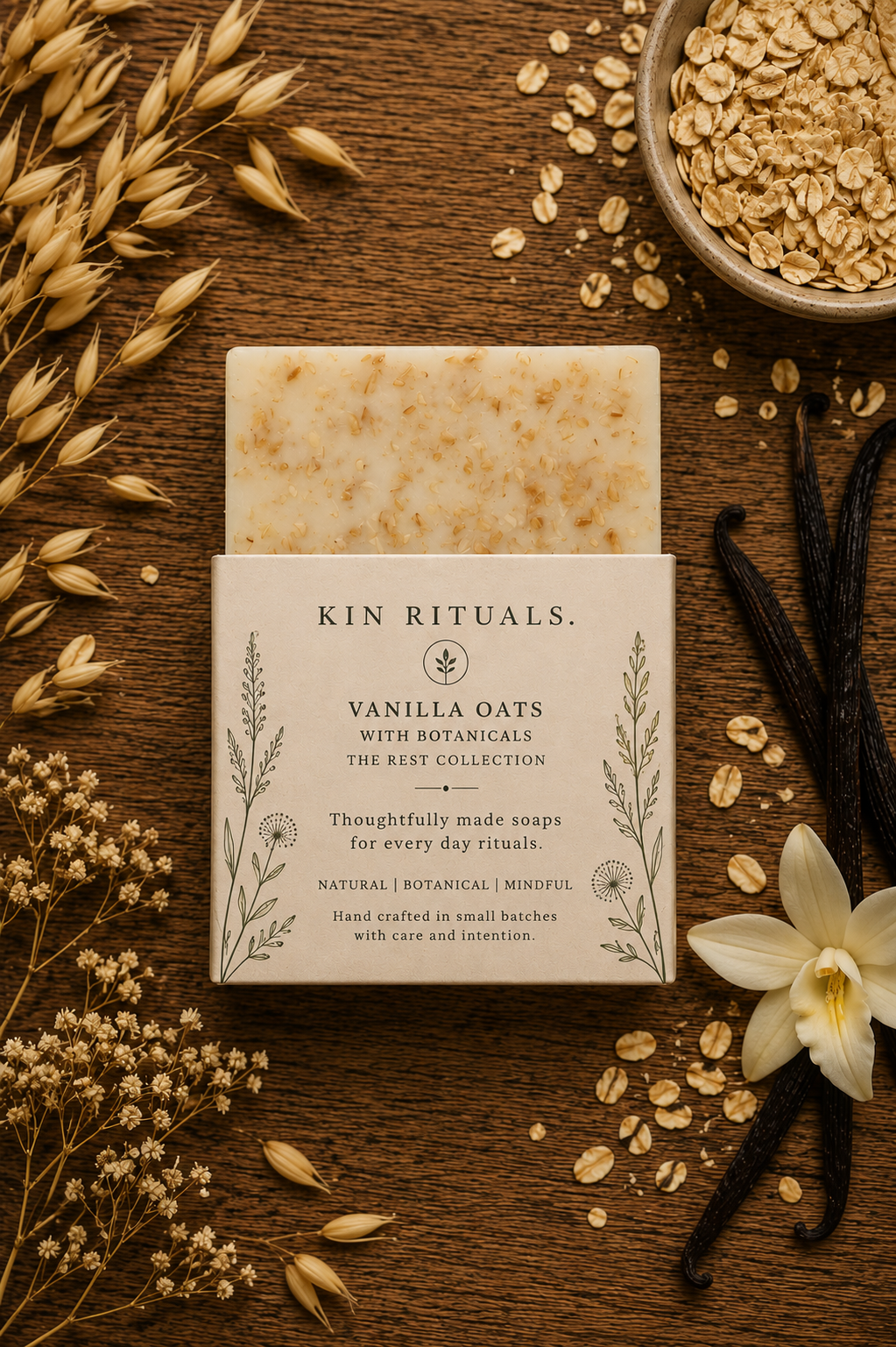 Vanilla Oats Soap - The Rest collection