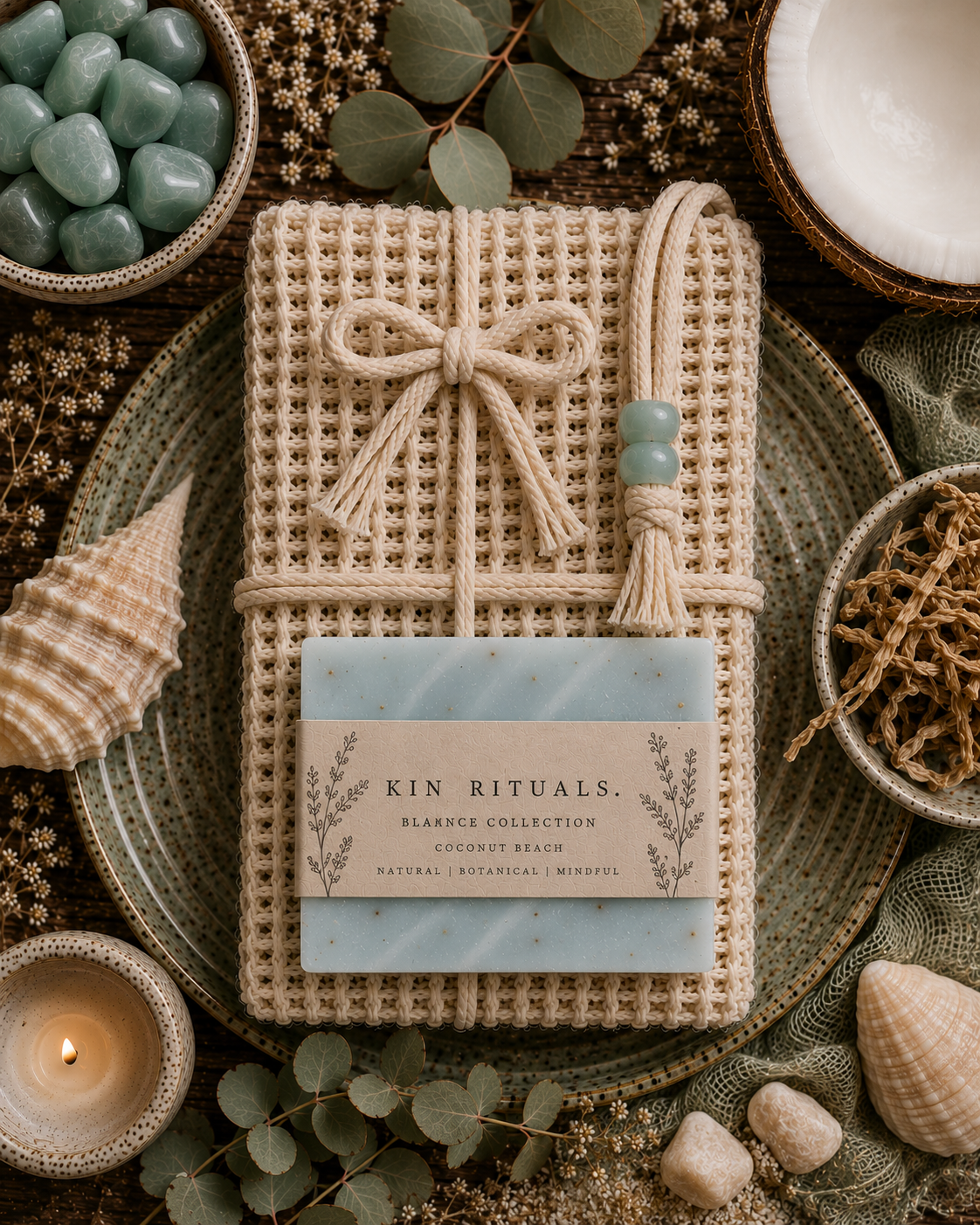 Sisal Soap Pouch - The Balance Collection
